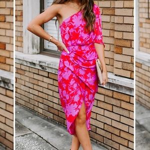 One Shoulder Cocktaik Dress